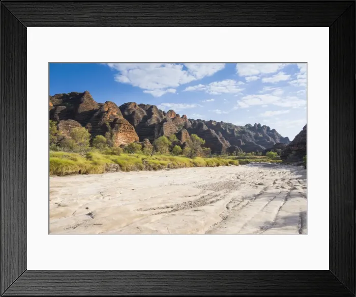 Framed Print : Bungle Bungles, beehive-shaped sandstone towers, Purnululu National Park, UNESCO World Heritage Site, Eastern Kimberleys, Western Australia Framed Print : Bungle Bungles, beehive-shaped sandstone towers, Purnululu National Park, UNESCO World Heritage Site, Eastern Kimberleys, Western Australia