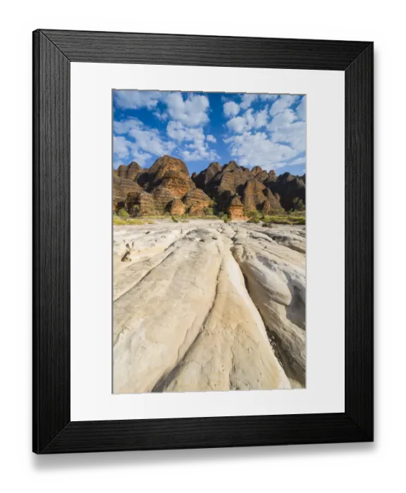 Framed Print : Bungle Bungles, beehive-shaped sandstone towers, Purnululu National Park, UNESCO World Heritage Site, Eastern Kimberleys, Western Australia Framed Print : Bungle Bungles, beehive-shaped sandstone towers, Purnululu National Park, UNESCO World Heritage Site, Eastern Kimberleys, Western Australia