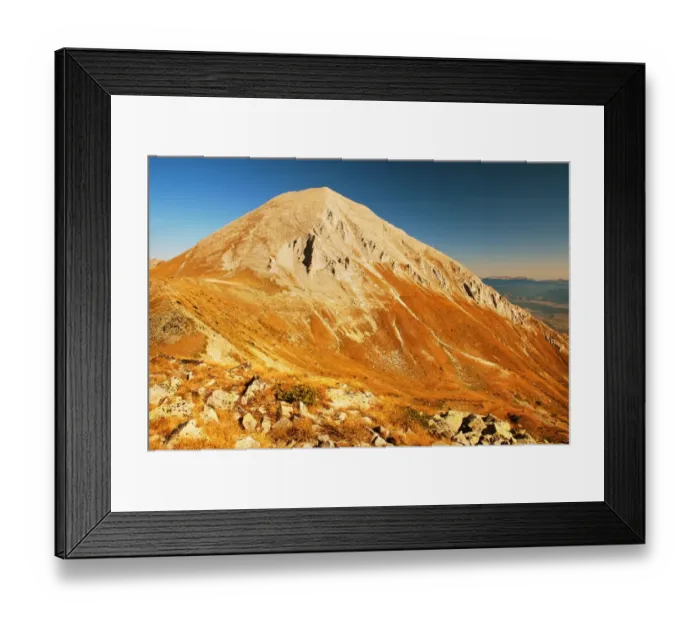 Framed Print : Vihren peak, Pirin mountains Framed Print : Vihren peak, Pirin mountains