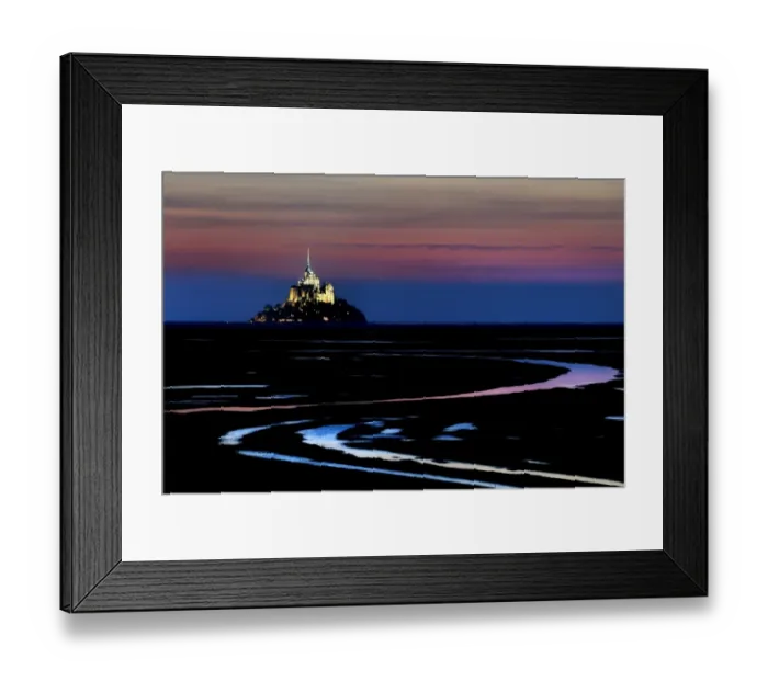 Framed Print : Mont Saint Michel Framed Print : Mont Saint Michel