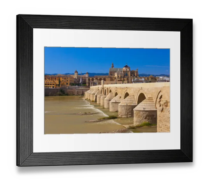 Framed Print : Bridge at Cordoba Spain Framed Print : Bridge at Cordoba Spain