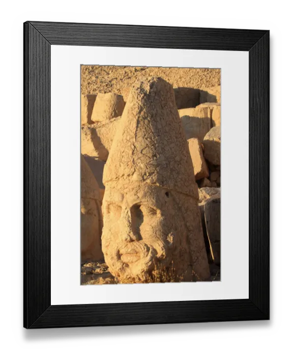 Framed Print : Mysterious statue head Framed Print : Mysterious statue head