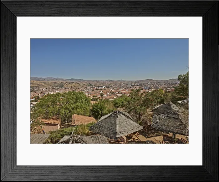 Framed Print : View onto Sucre Framed Print : View onto Sucre