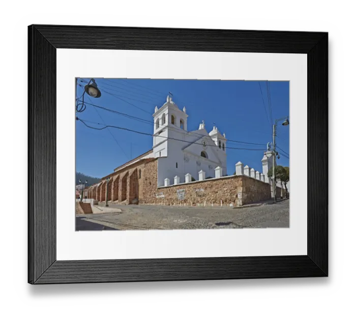 Framed Print : Iglesia de la Recoleta Framed Print : Iglesia de la Recoleta
