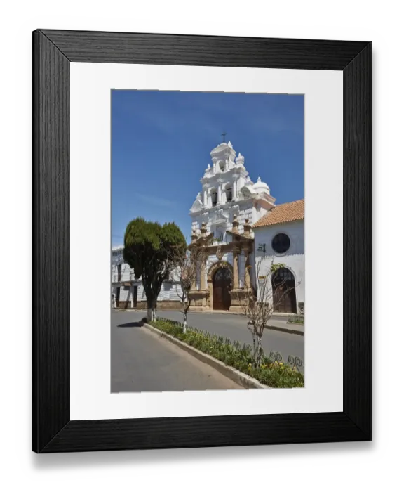 Framed Print : Hospital Santa Barbara