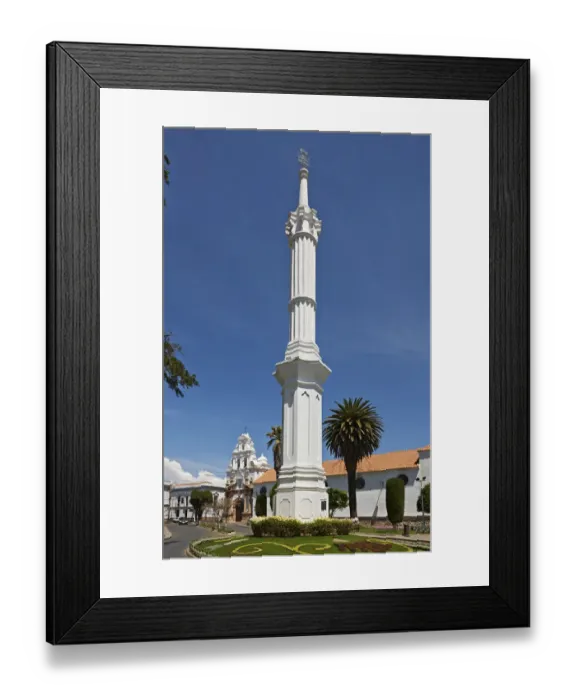Framed Print : Obelisk at Hospital Santa Barbara Framed Print : Obelisk at Hospital Santa Barbara