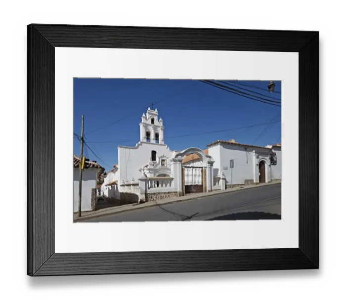 Framed Print : Iglesia Santa Teresa