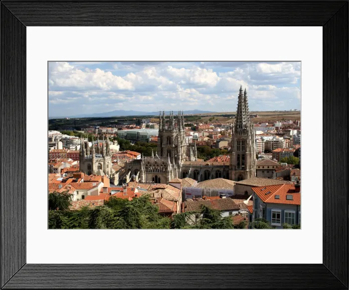 Framed Print : City of Burgos