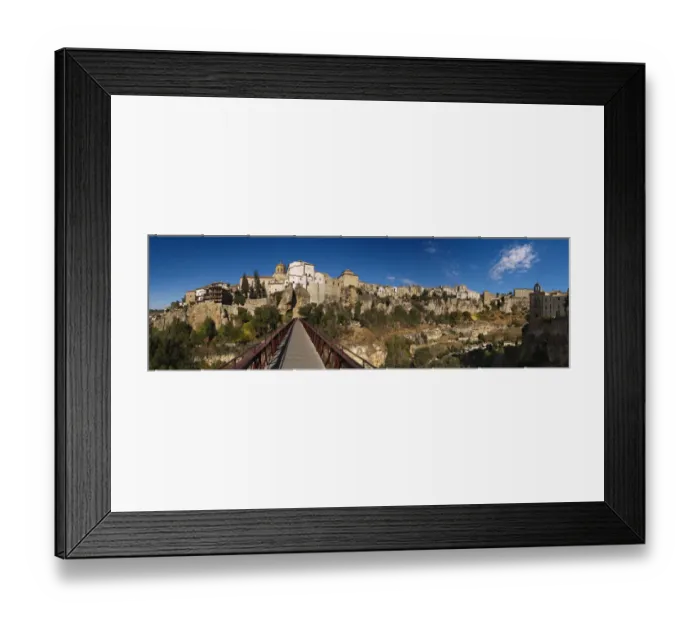 Framed Print : View of the city of Cuenca Framed Print : View of the city of Cuenca