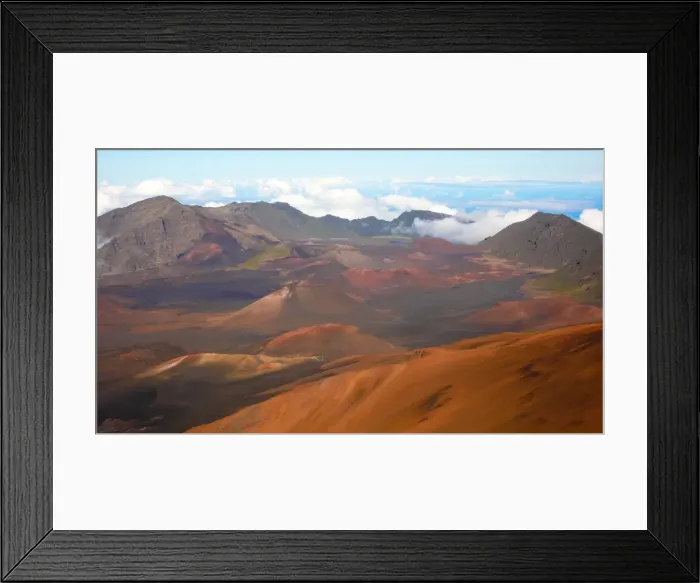 Framed Print : Haleakala Crater Framed Print : Haleakala Crater