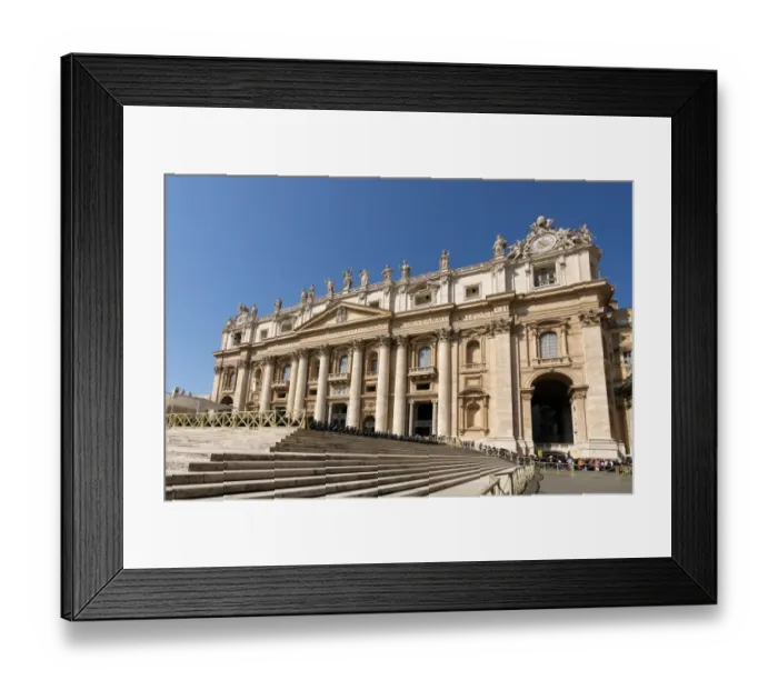 Framed Print : Basilica di San Pietro, Vatican Framed Print : Basilica di San Pietro, Vatican