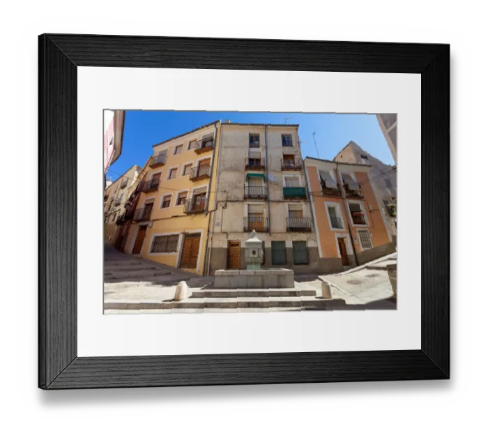 Framed Print : Santo Domingo Square, Cuenca Framed Print : Santo Domingo Square, Cuenca