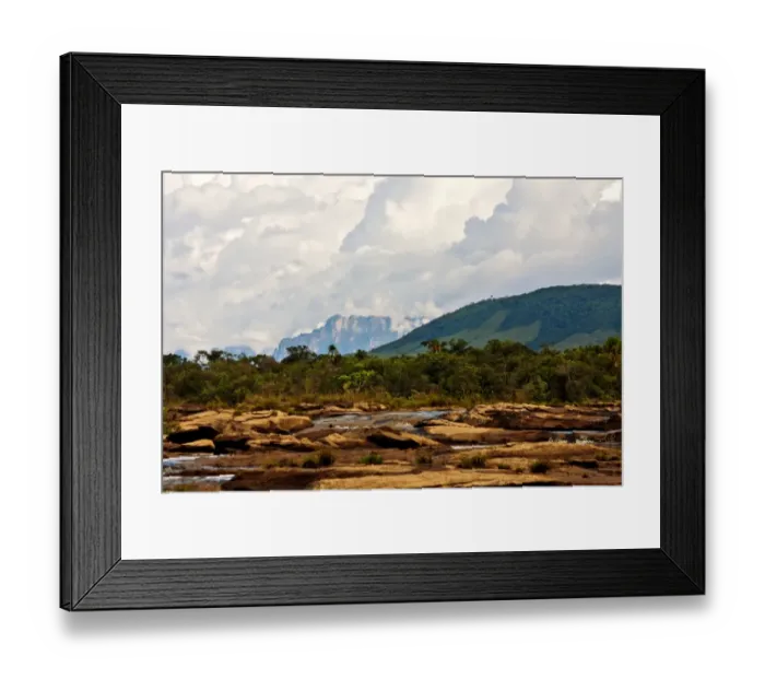 Framed Print : canaima. Travelling around Canaima