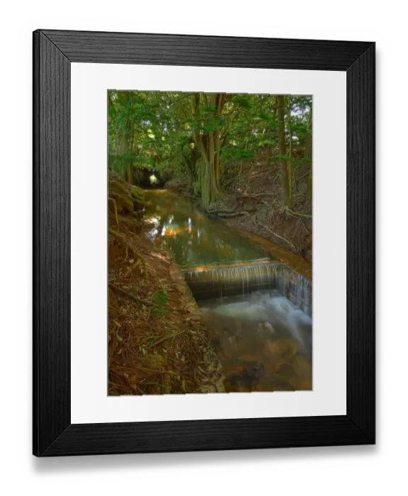 Framed Print : Convict built waterway that runs through the Kingston common and into Emily Bay, Norfolk Island Framed Print : Convict built waterway that runs through the Kingston common and into Emily Bay, Norfolk Island