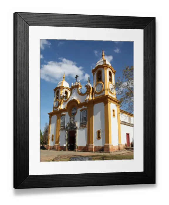 Framed Print : St. Anthony Church, Tiradentes, Brazil Framed Print : St. Anthony Church, Tiradentes, Brazil