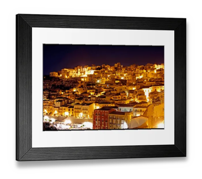 Framed Print : Ragusa Ibla by night Framed Print : Ragusa Ibla by night