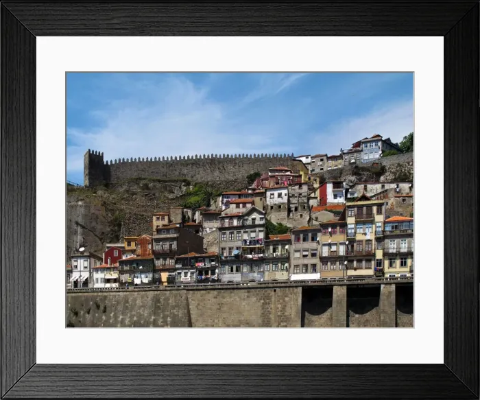 Framed Print : Porto. Located along the Douro river estuary in northern Portugal Framed Print : Porto. Located along the Douro river estuary in northern Portugal