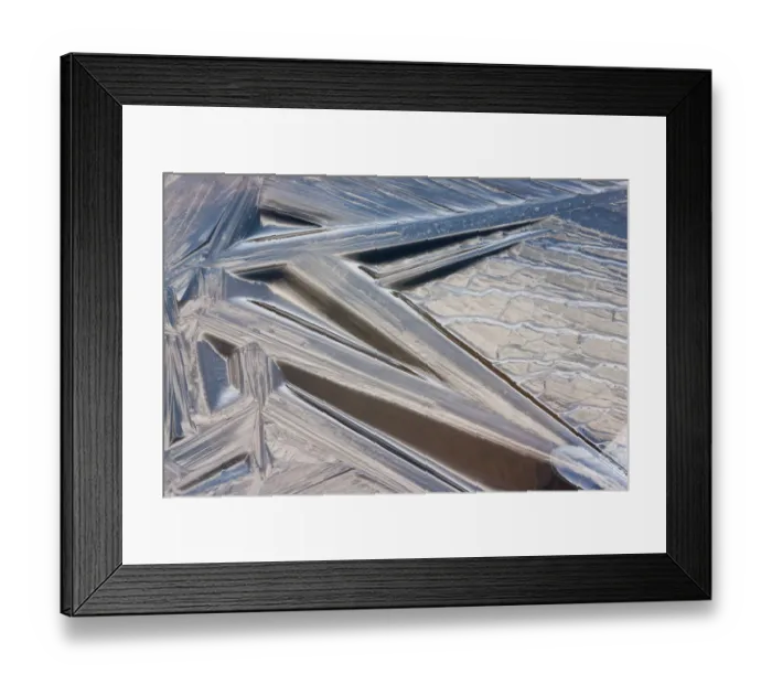Framed Print : Ice crystals, Japser National Park, Alberta, Canada Framed Print : Ice crystals, Japser National Park, Alberta, Canada