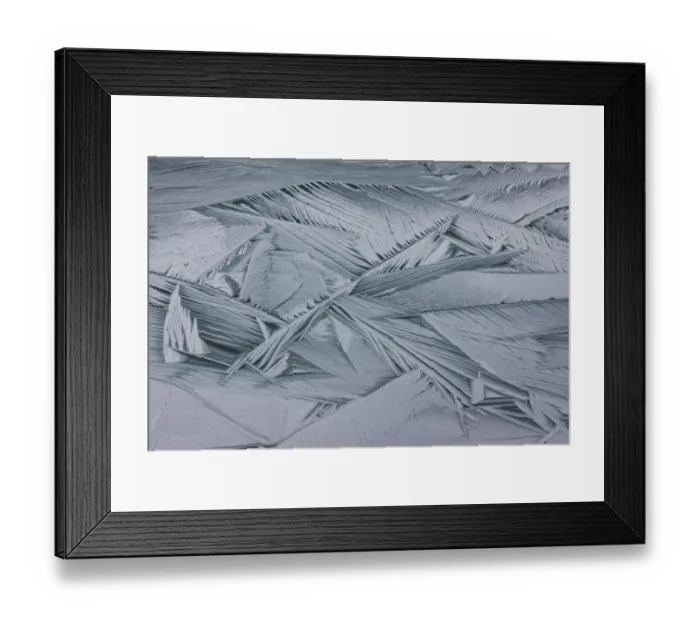 Framed Print : Ice crystals, Japser National Park, Alberta, Canada Framed Print : Ice crystals, Japser National Park, Alberta, Canada