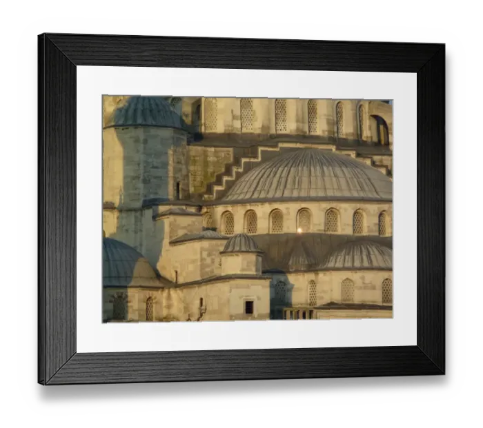 Framed Print : Close-up of the Blue mosque in Istanbul, Turkey Framed Print : Close-up of the Blue mosque in Istanbul, Turkey