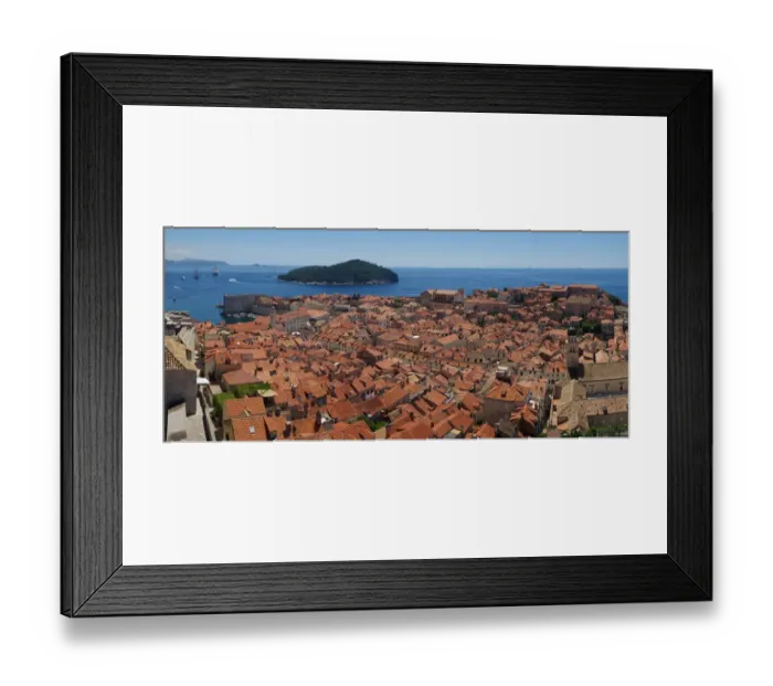 Framed Print : Dubrovnik, Croacia Framed Print : Dubrovnik, Croacia