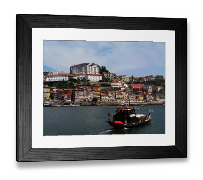 Framed Print : Porto. Located along the Douro river estuary in northern Portugal Framed Print : Porto. Located along the Douro river estuary in northern Portugal