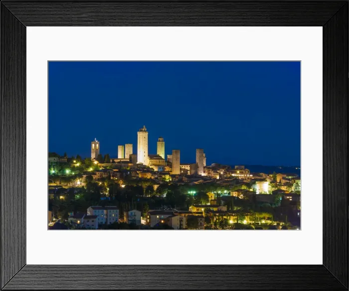 Framed Print : San Gimignano