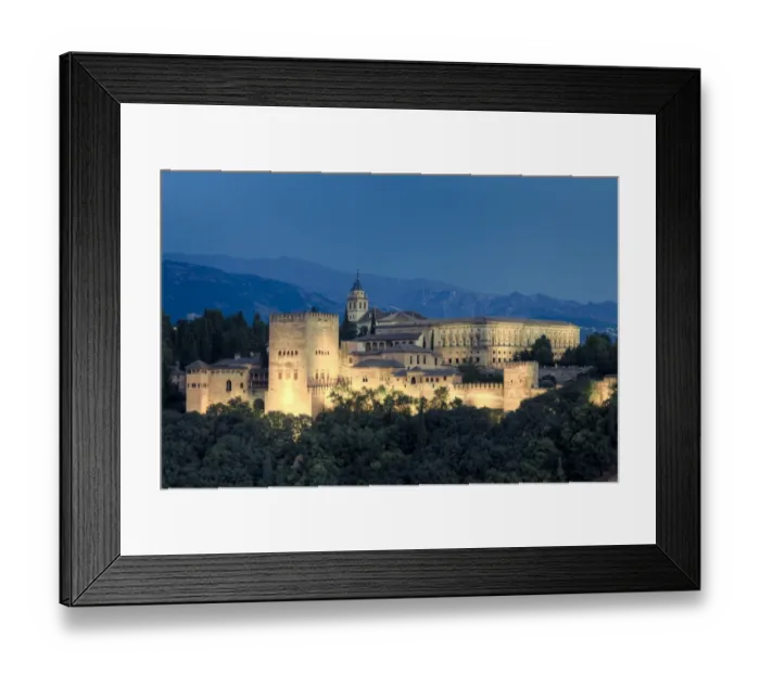 Framed Print : Alhambra Palace complex, Grendada, Spain Framed Print : Alhambra Palace complex, Grendada, Spain