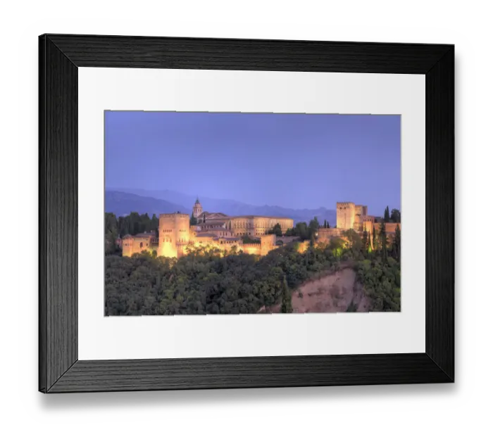 Framed Print : Alhambra Palace complex, Granada, Spain Framed Print : Alhambra Palace complex, Granada, Spain
