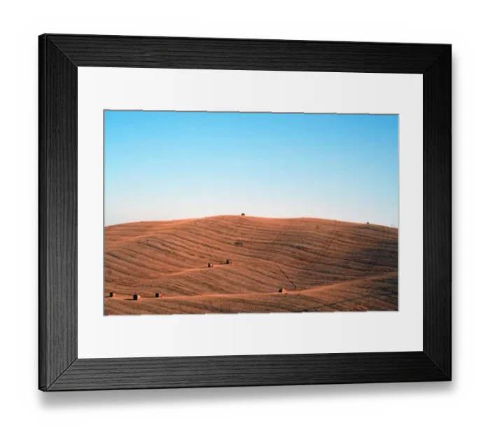 Framed Print : Val D Orcia landscape