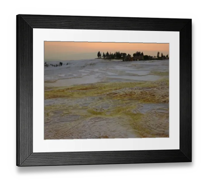 Framed Print : Pamukkale, Turkey Framed Print : Pamukkale, Turkey