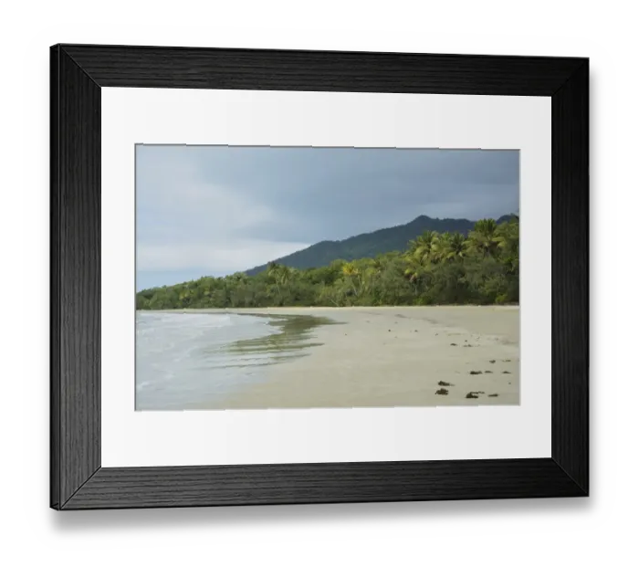 Framed Print : Myall Beach, Daintree National Park Framed Print : Myall Beach, Daintree National Park