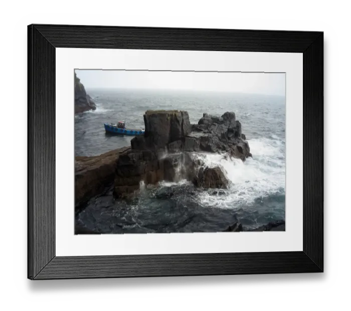 Framed Print : Blind Mans Cove, Skellig Michael