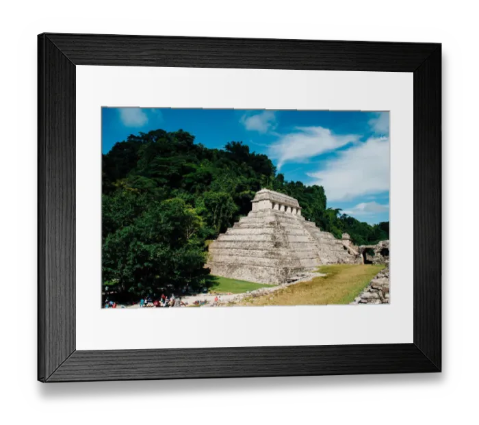 Framed Print : Mayan ruins of Palenque Framed Print : Mayan ruins of Palenque