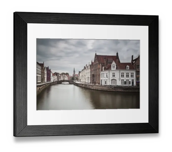 Framed Print : Bruges, The Venice of the North