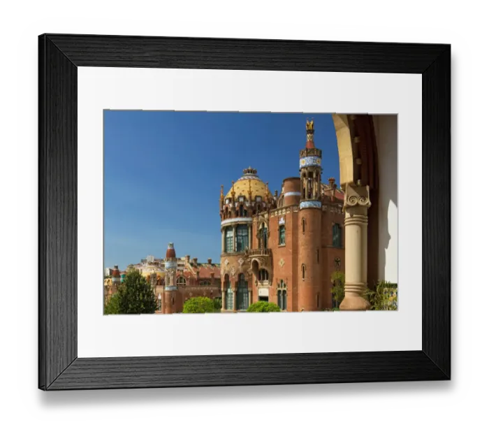 Framed Print : Hospital de la Santa Creu i de Sant Pau Framed Print : Hospital de la Santa Creu i de Sant Pau