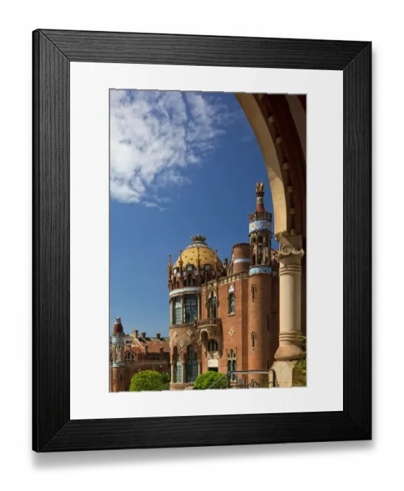 Framed Print : Hospital de la Santa Creu i de Sant Pau Framed Print : Hospital de la Santa Creu i de Sant Pau