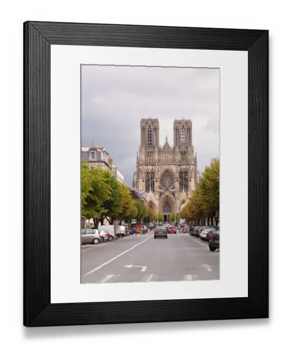 Framed Print : Cathedral of Reims. Marne France Framed Print : Cathedral of Reims. Marne France