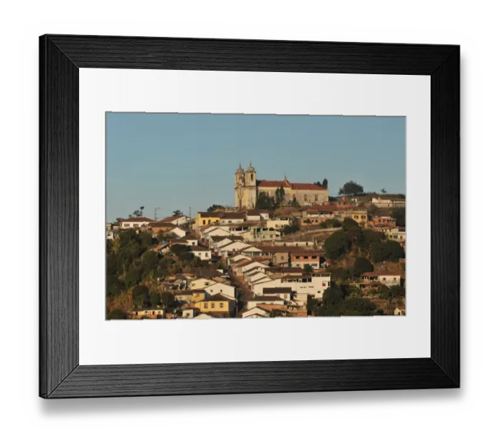 Framed Print : Ouro Preto historical town Framed Print : Ouro Preto historical town