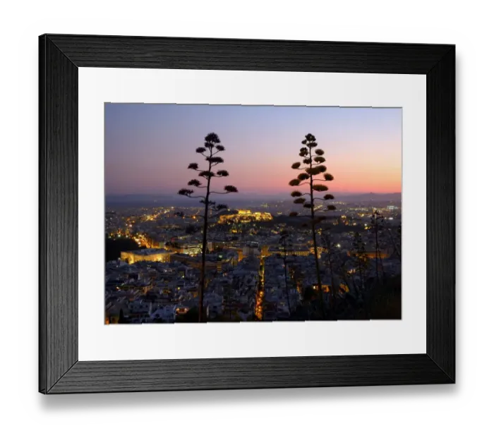 Framed Print : Looking over Athens from Lycabettus hill Framed Print : Looking over Athens from Lycabettus hill