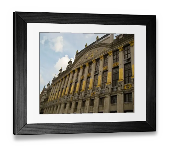 Framed Print : Brussels Guild Hall Framed Print : Brussels Guild Hall