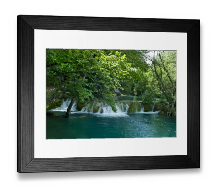 Framed Print : Plitvice Lakes National Park