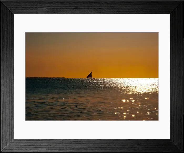 Framed Print : Dhow sailing Framed Print : Dhow sailing