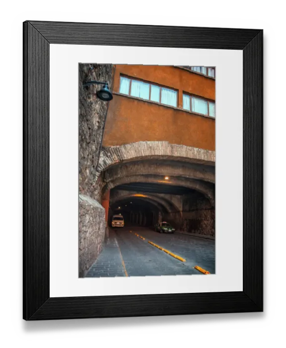 Framed Print : Guanajuato underground city Framed Print : Guanajuato underground city