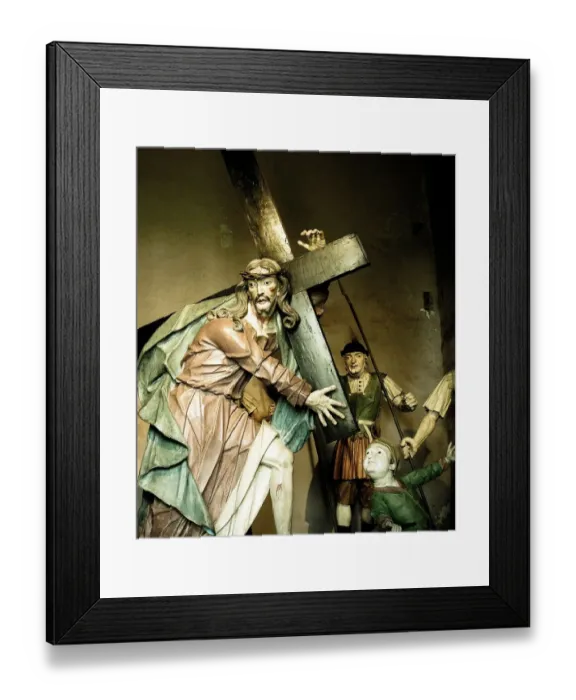 Framed Print : The Passion Figures at Congonhas Framed Print : The Passion Figures at Congonhas