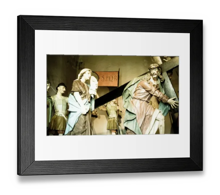 Framed Print : The Passion Figures at Congonhas Framed Print : The Passion Figures at Congonhas