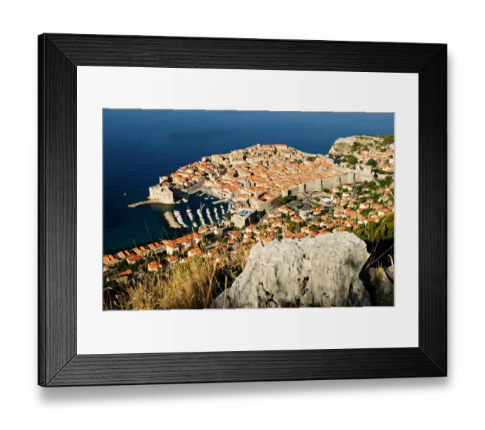 Framed Print : Dubrovnik, the pearl of the Adriatic Framed Print : Dubrovnik, the pearl of the Adriatic