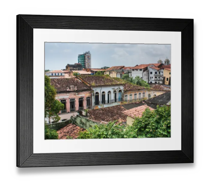 Framed Print : Suo Luis Historic Centre Framed Print : Suo Luis Historic Centre