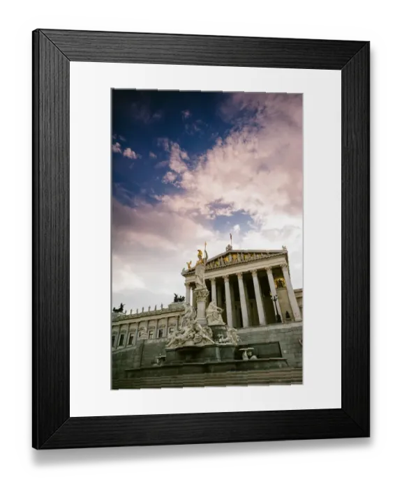 Framed Print : Parliament Building in Vienna