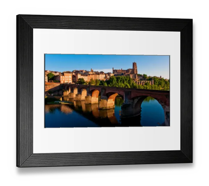 Framed Print : Panoramic view of Albi Framed Print : Panoramic view of Albi